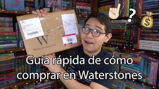 Guía rápida de cómo comprar en Waterstones Actualización 2024 Waterstones YA NO ENVÍA a México [upl. by Antipas]