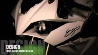 2015  Energica Ego  electric superbike [upl. by Laurette]