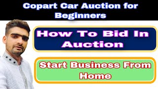 Copart Car Auction for Beginners in Urdu  Hindi start Busniess From Home  UK  DUBAI [upl. by Selene]