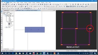 Modeling Beams Supported at the Column Edges in ETABS [upl. by Euqinomahs871]