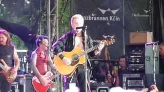 Billy Idol  Sweet Sixteen  Köln  Tanzbrunnen  2015 [upl. by Cralg695]