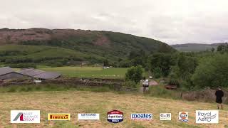 Live from SS11 on Round 3 the Dunoon Presents Argyll Rally [upl. by Ogilvie946]