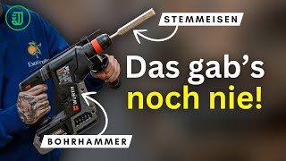 Der TRICK mit dem BOHRHAMMER den jeder HEIMWERKER kennen sollte 😲  Jonas Winkler [upl. by Egiap104]