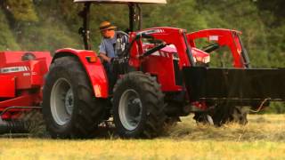 Hesston by Massey Ferguson 1800 Series Small Square Balers [upl. by Annaoj67]