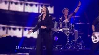 KALIOPI  CRNO I BELO  live  FINAL Eurovision Song Contest 2012 [upl. by Klecka]