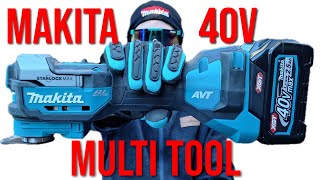 Makita 40v MultiTool Review Does XGT have more Power than LXT [upl. by Alisen]