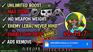 mini militia classic mod apk latest version [upl. by Irmine]