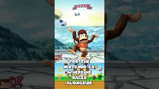 Diddy Kongs has his own racetrack 🤔😲 nintendo mario supermario shorts trending donkeykong [upl. by Itch]