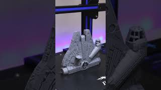 3D printed Star Wars Millennium Falcon time lapse  Part 1 [upl. by Anilos]