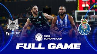 Surne Bilbao Basket v FC Porto  Full Basketball Game  FIBA Europe Cup 202324 [upl. by Llennol]