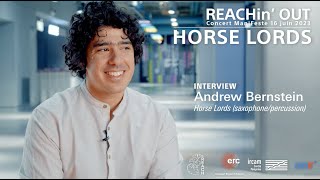 Projet REACH interview de Andrew Bernstein des Horse Lords [upl. by Georgette933]