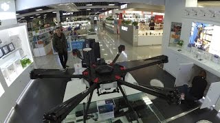 Çinde Dron Fiyatları  DJİ Fhantom İnspire Mavic M600 [upl. by Hamrah820]