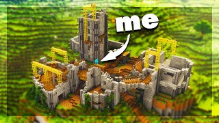 Building A Minecraft Castle With No Plan [upl. by Rella]