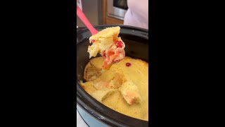 Delicious pineapple crockpot cake [upl. by Gustafsson]