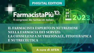 Il farmacista esperto in nutrizione nella farmacia dei servizi [upl. by Soisinoid]