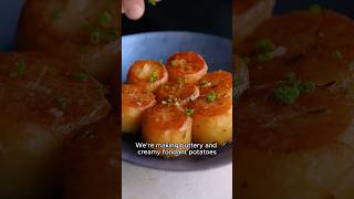 Delicious potato recipe 🥔Fondant potatoes [upl. by Eixam]