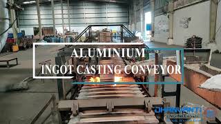 Ingot Casting Conveyor [upl. by Ennahoj]