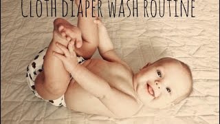 CLOTH DIAPER WASH ROUTINE [upl. by Strep]