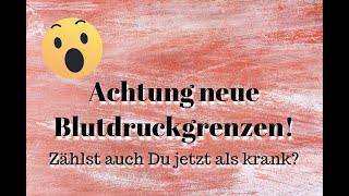 ⚠️ Achtung neue Blutdruckgrenzen 😳 Zählst AUCH DU jetzt als krank  Bluthochdruck Lüge MUST SEE [upl. by Wang]