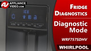 Whirlpool Refrigerator  Diagnostic Troubleshooting amp Error Codes by Factory Technician [upl. by Reiss]