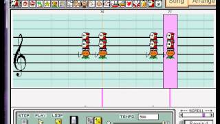 Mario Paint  quotThe Mountie 1stquot WWE Theme [upl. by Magdaia]