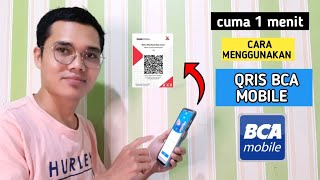 Cara Menggunakan QRIS BCA Mobile  Cara Bayar Qris BCA Mobile [upl. by Bagley]