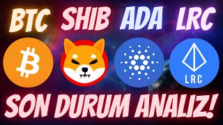 SHİBA  CARDANO YÜKSELİŞ GELİR Mİ BTCSHIBADALRC COİN SON DURUM TEKNİK ANALİZ [upl. by Farman]