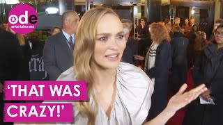 NOSFERATU LilyRose Depp on having vampire NIGHTMARES [upl. by Naved]