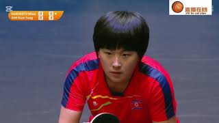 Miwa Harimoto vs Kim Kum Yong Women Single Final  Asian Table Tennis Championship 2024cut ver [upl. by Anastos]