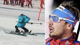 Olympische Spiele Für Roboter  Wahre Skifahrer sind davon wenig begeistert [upl. by Jeaz]