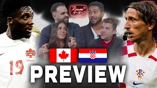 Canada vs Croatia Preview Canada can beat Croatia  FIFA WORLD CUP 2022  Room 442 [upl. by Roderic]