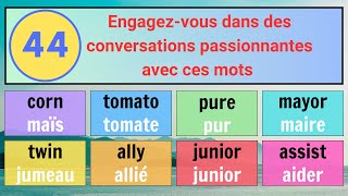 44 Les mots en anglais pour sengager dans des discussions sur des sujets variés [upl. by Eedak]