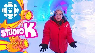 Studio K Away Quebec Ice Hotel  CBC Kids [upl. by Sanfred]