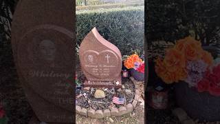 Whitney Bobbi Christina and Cissy Houston grave site shorts whitneyhouston popmusic [upl. by Jessalyn]