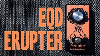 Earthquaker Devices Erupter Fuzz  20 minutes with ONE knob and Kiana [upl. by Ayamahs]