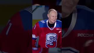 putin lider presidente rusia Playing hockey Vladimir Putin 🏑 [upl. by Elokin]