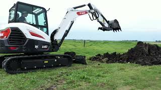 Bobcat E60 R2Series Compact Mini Excavator Model WalkAround [upl. by Mathis862]