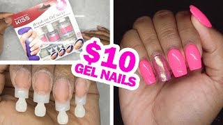 DIY Testing Kiss Gel Nail Kit [upl. by Koziara956]