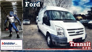 Ford Transit 22 D L2 H2  Versteigerung  for all auction hunters [upl. by Aksel]