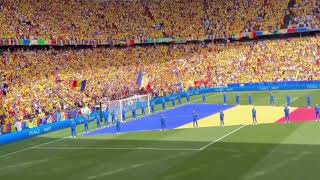 ROMANIA NATIONAL ANTHEM EURO 2024  ROMANIA VS UKRAINE [upl. by Sager972]