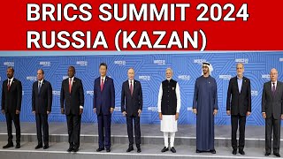 BRICS SUMMIT 2024 RUSSIA KAZAN [upl. by Hallagan741]