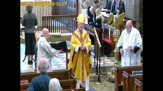 St Wystans Repton Communion for Ascension 9th May 2024 [upl. by Yneffit]