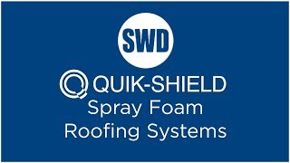 QuikShield Spray Foam Roofing Systems [upl. by Laurita]