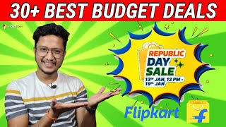 30 Best Budget Deals on Flipkart REPUBLIC DAY SALE 2024 datadock [upl. by Valene]