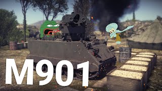 Быстрый Обзор M901 в War Thunder  ГРУСТНЫЕ ГЛАЗКИ [upl. by Lanfri]