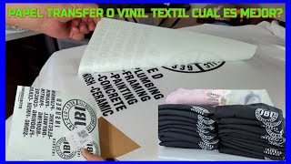 Estampado de playeras con transfer de serigrafía ¡NO Nesecito plotter de corte 😱 [upl. by Pyszka484]