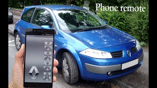 Renault Megane 2  Bluetooth phone remote [upl. by Seni]