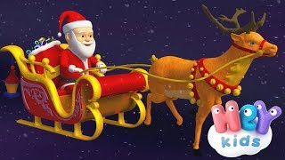 La Canción de Santa Claus 🎅 Canciones Navideñas para Niños  HeyKids [upl. by Emad]