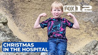 Clatskanie 9yearold spending Christmas in hospital after viral meningitis diagnosis [upl. by Dahlia]