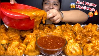 50 SPICY CHICKEN JHOL MOMO CHALLENGE 🥟🔥SPICY GRAVY MOMO CHALLENGE  CHICKEN MOMO EATING CHALLENGE [upl. by Docilu788]